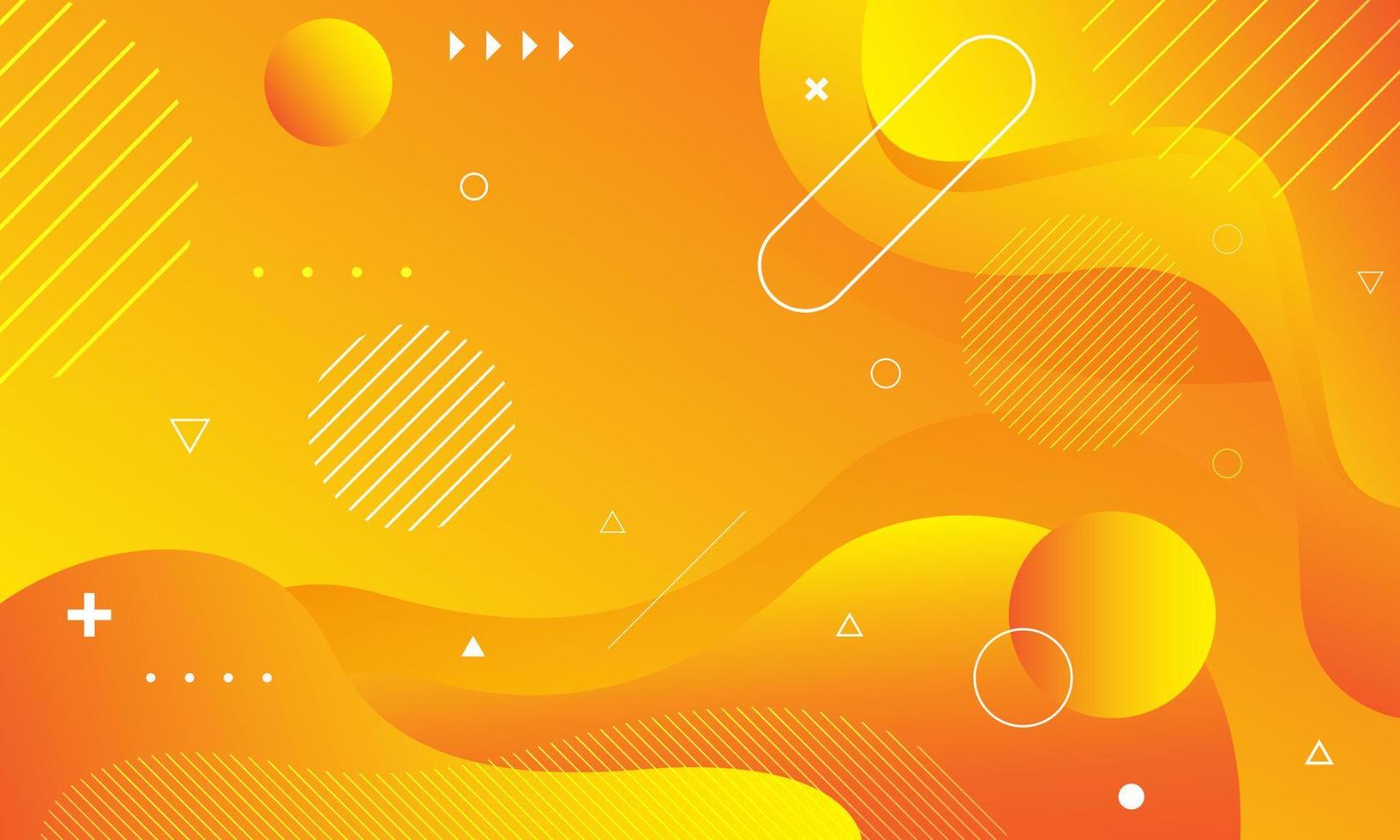 abstract oranje meetkundig achtergrond. dynamisch vormen samenstelling. vector illustratie