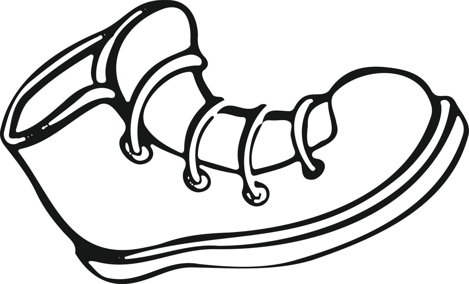 symbool van sportschoenen sportschoenen sport- schoenen Bij verschillend hoeken vector