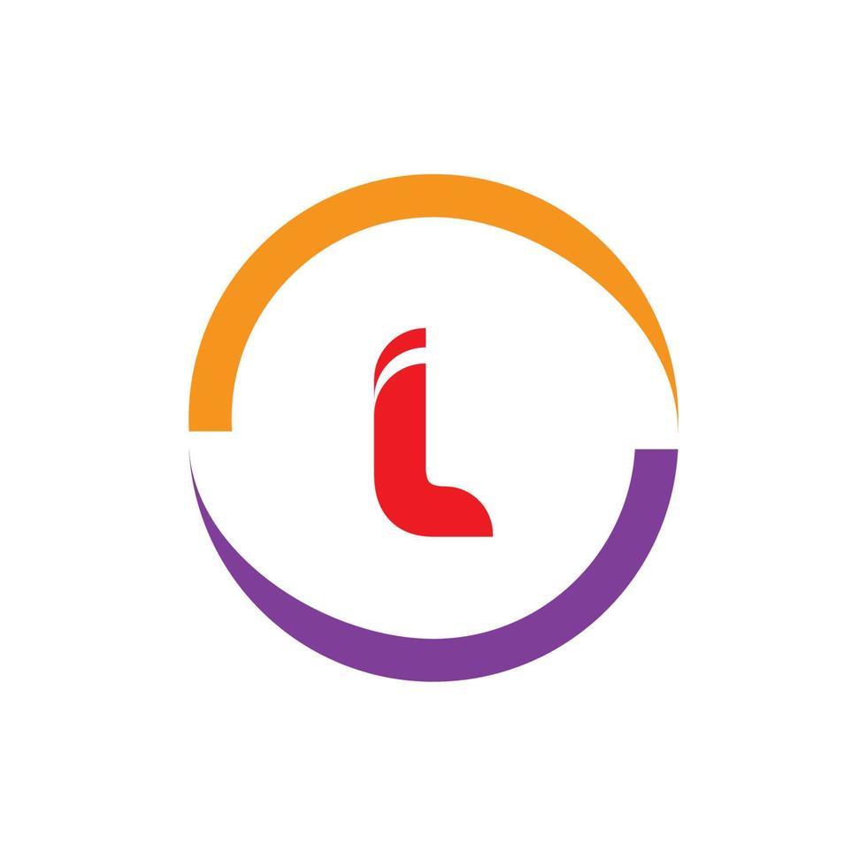 brief l logo sjabloon vector icoon ontwerp