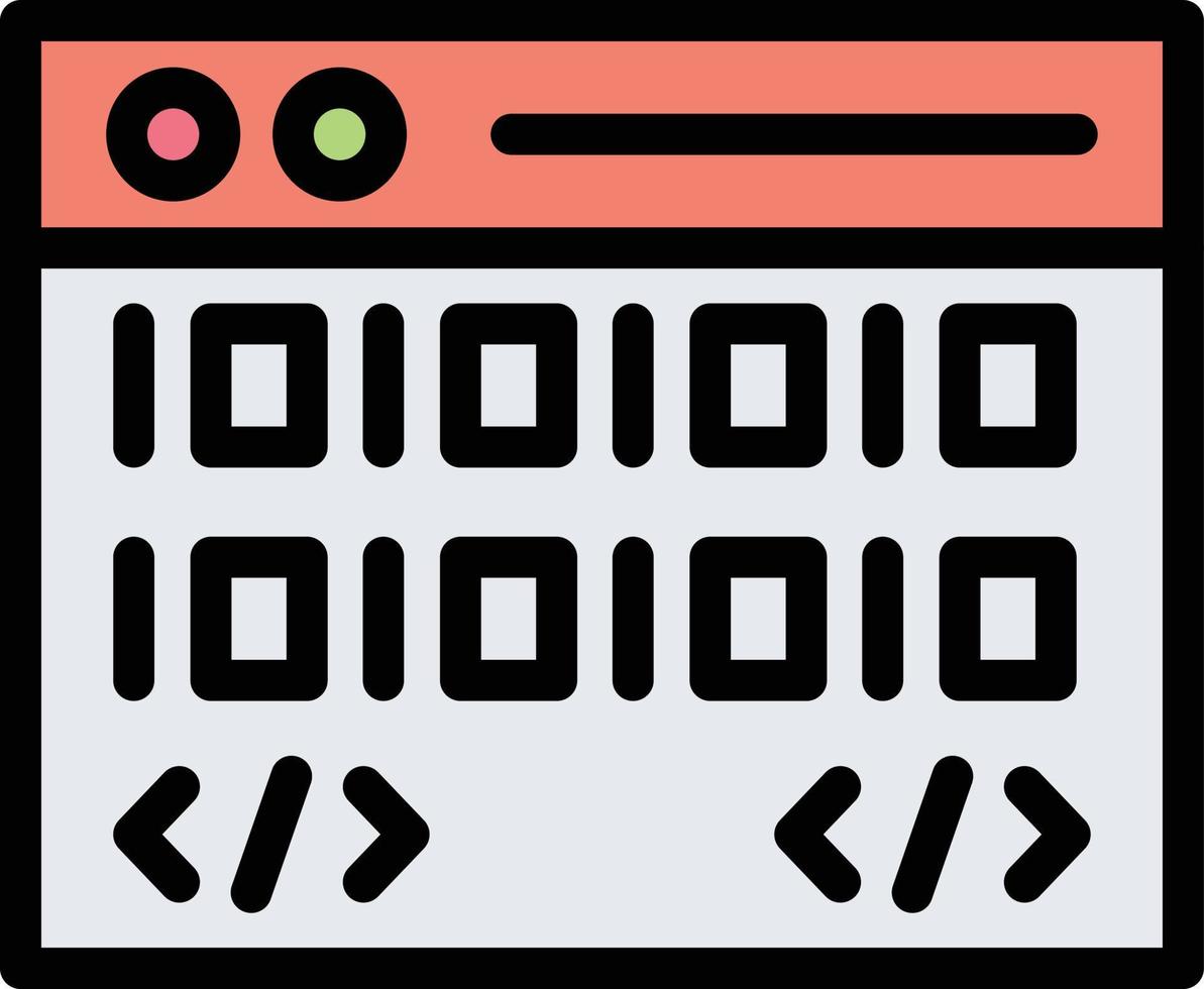 codering vector pictogram ontwerp illustratie