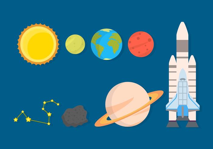 Gratis Space Vector Collection