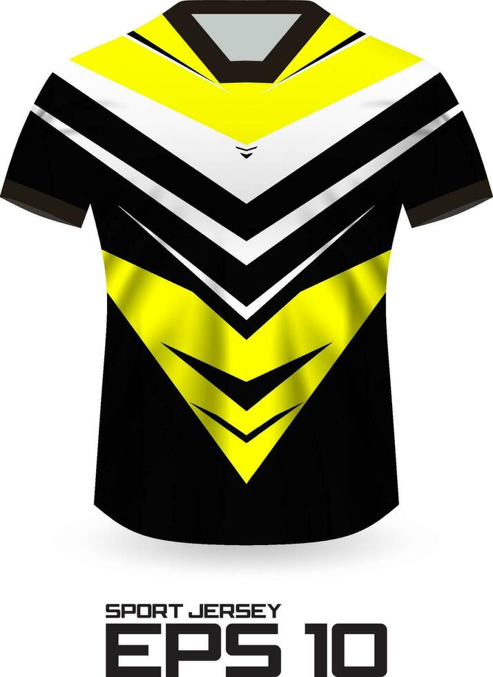 racing Jersey overhemd ontwerp concept voor sport- team uniform vector