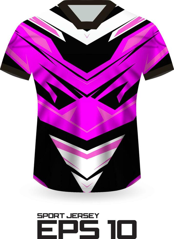 racing Jersey overhemd ontwerp concept voor sport- team uniform vector