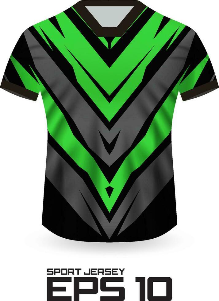 racing Jersey overhemd ontwerp concept voor sport- team uniform vector