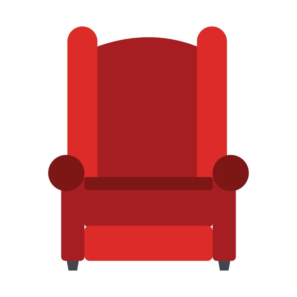 fauteuil vlak icoon vector