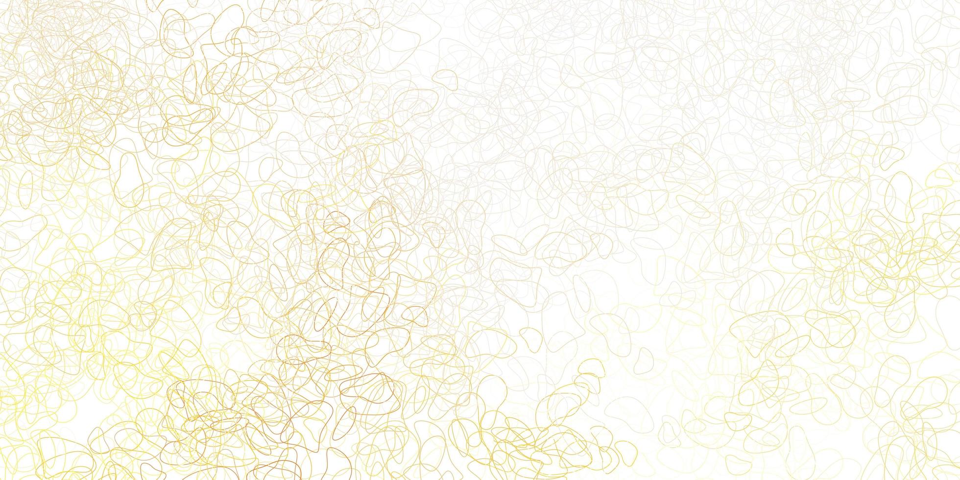 lichtoranje sjabloon met abstracte vormen. vector