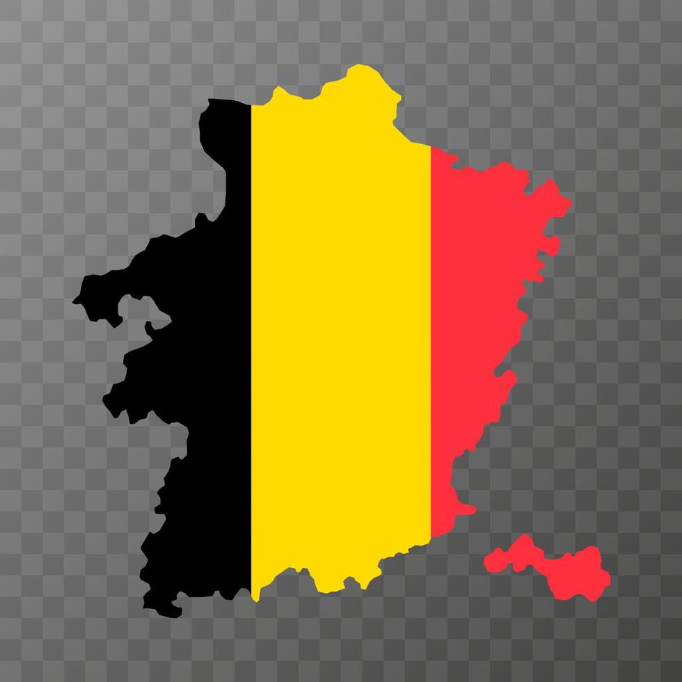 limburg provincie kaart, provincies van belgië. vector illustratie.