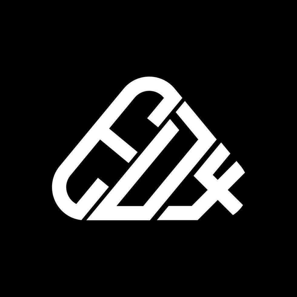 edx brief logo creatief ontwerp met vector grafisch, edx gemakkelijk en modern logo in ronde driehoek vorm geven aan.