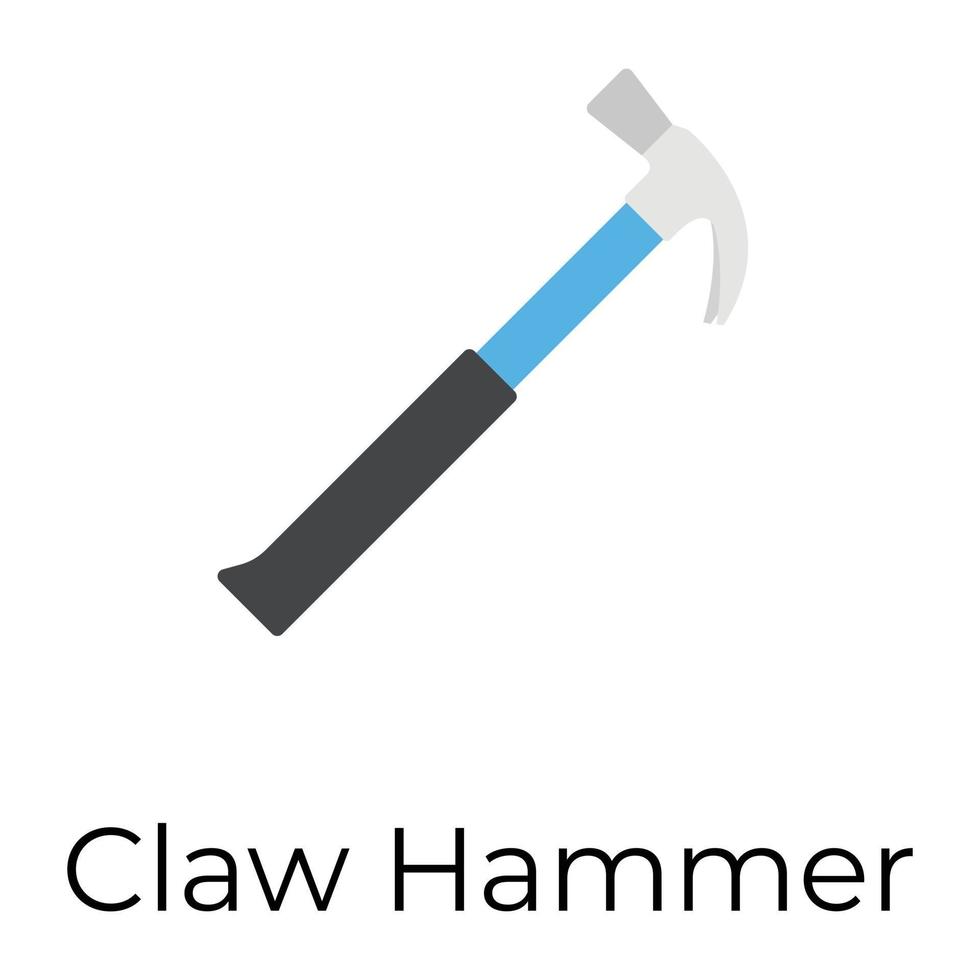 modieus klauw hamer vector