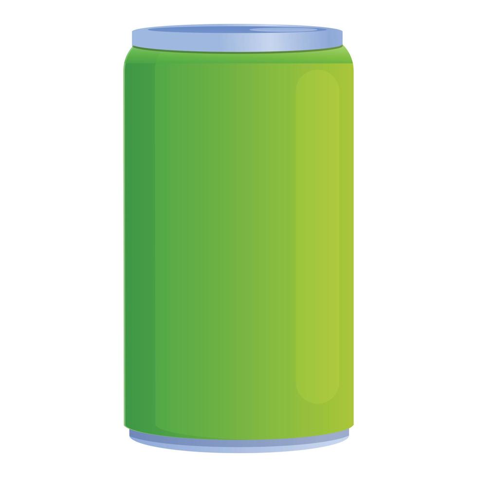 energie drinken icoon, tekenfilm stijl vector