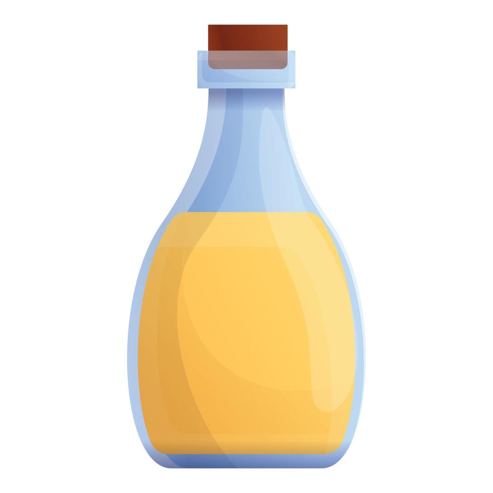 jacuzzi olie fles icoon, tekenfilm stijl vector