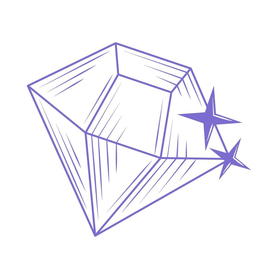 edelsteen kristal esoterisch vector