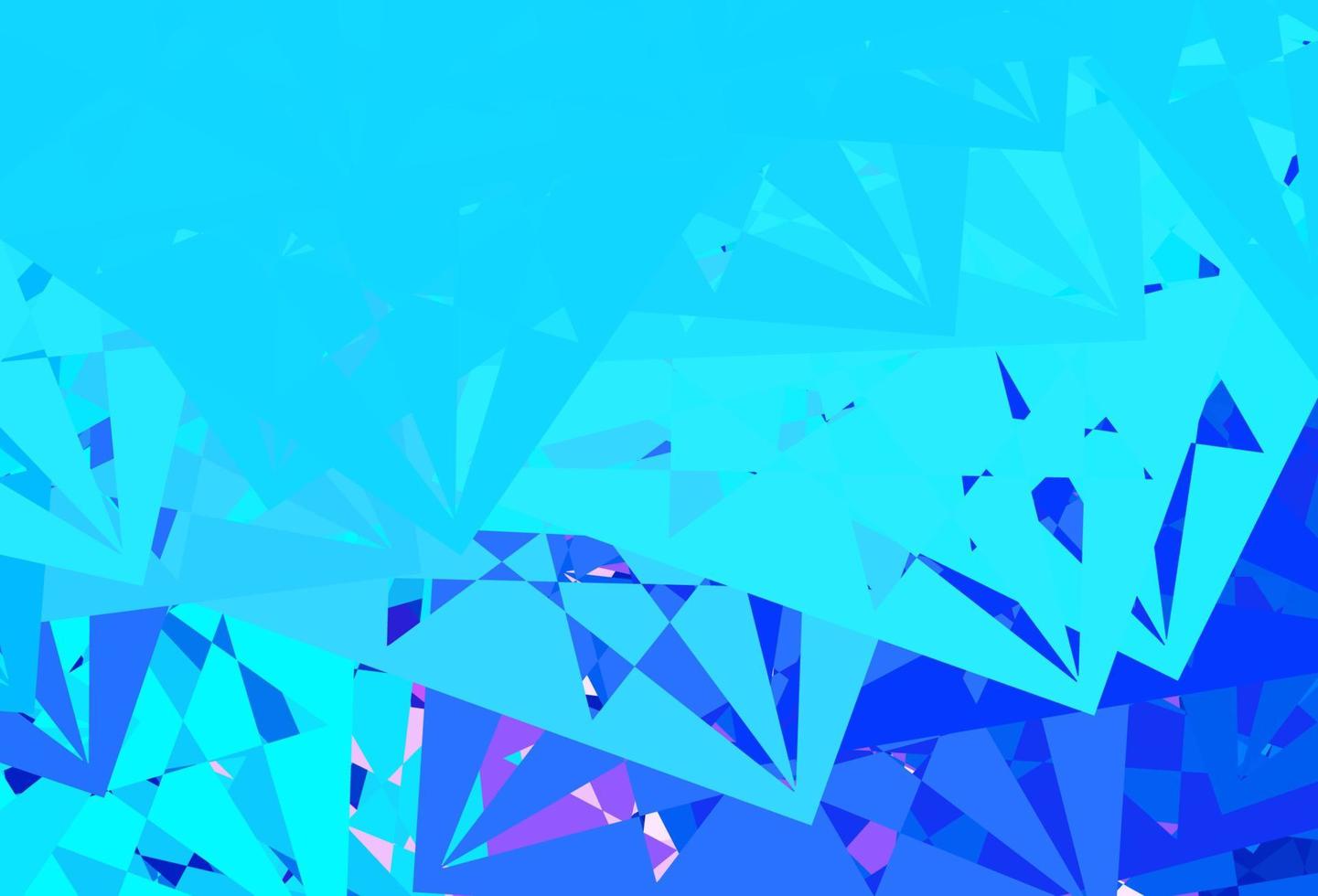 donkerroze, blauw vectorpatroon met veelhoekige vormen. vector