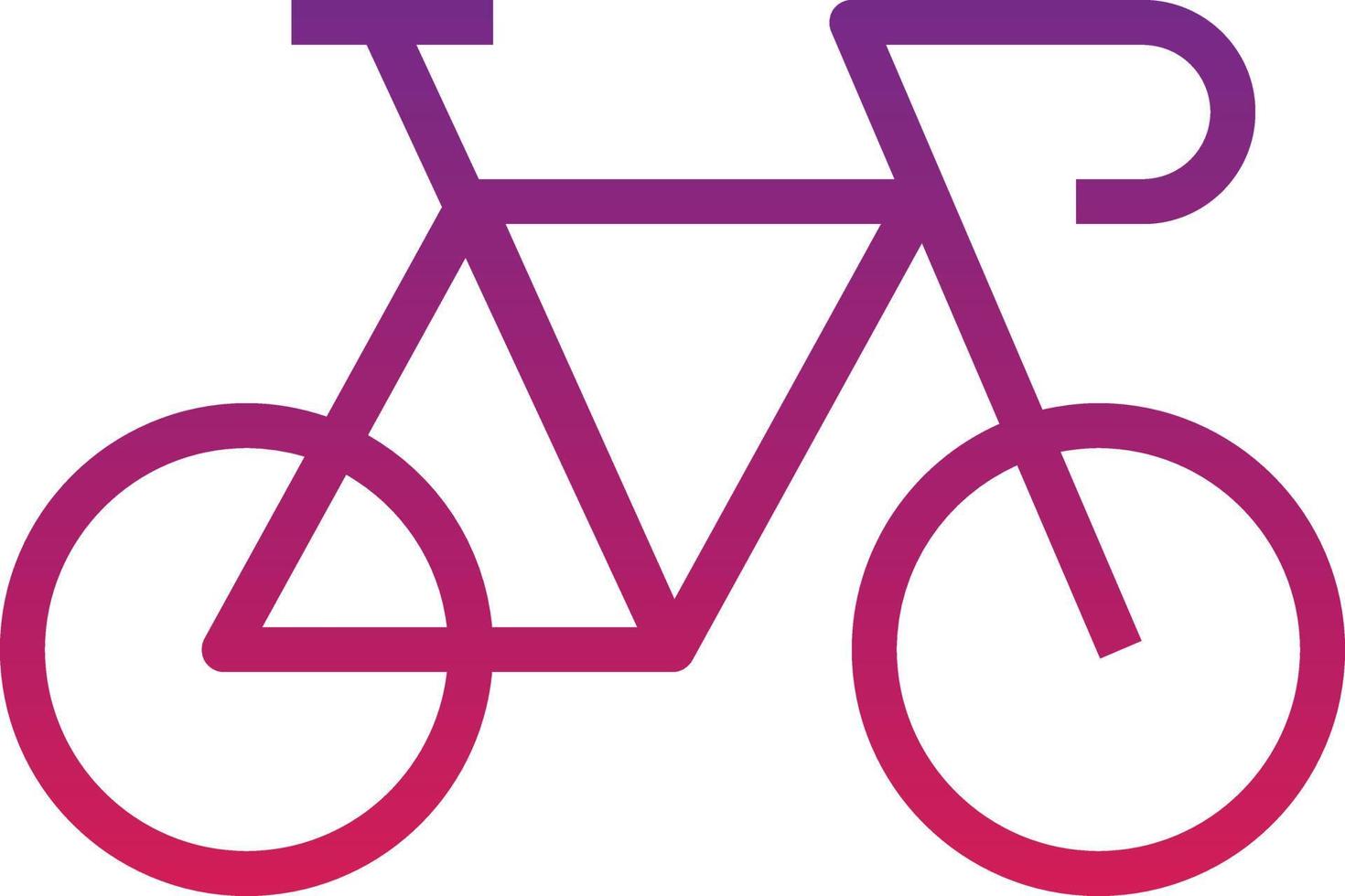 vervoer voertuig oefening sport fiets fiets vervoer wielersport - helling icoon vector