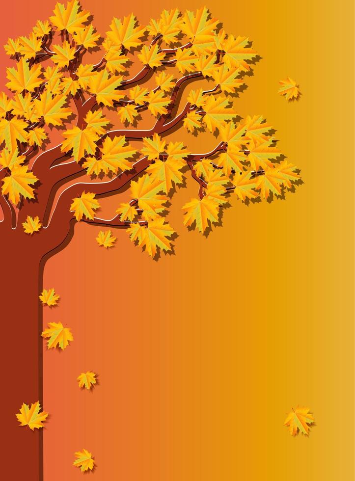 herfst uitverkoop. banners met herfst bladeren. achtergronden met herfst gebladerte. een reclame poster, een sociaal media na, een korting kaart of een folder ontwerp sjabloon. vector illustratie.