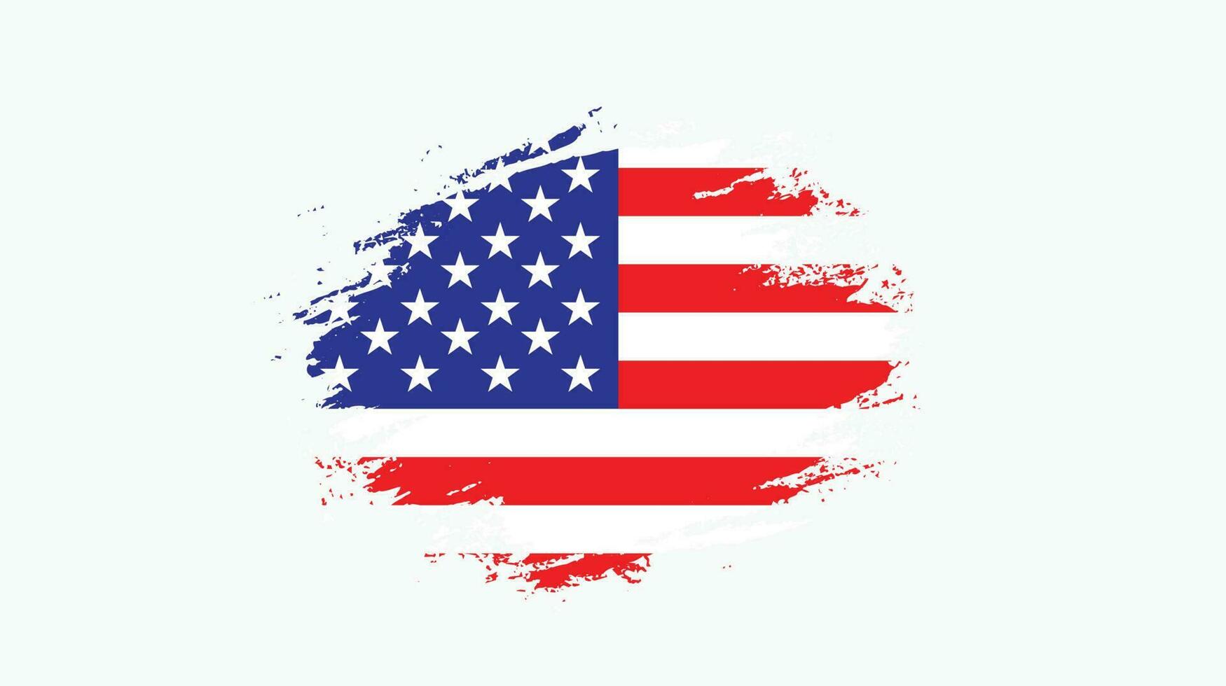 plons grunge structuur Amerikaans abstract vlag vector