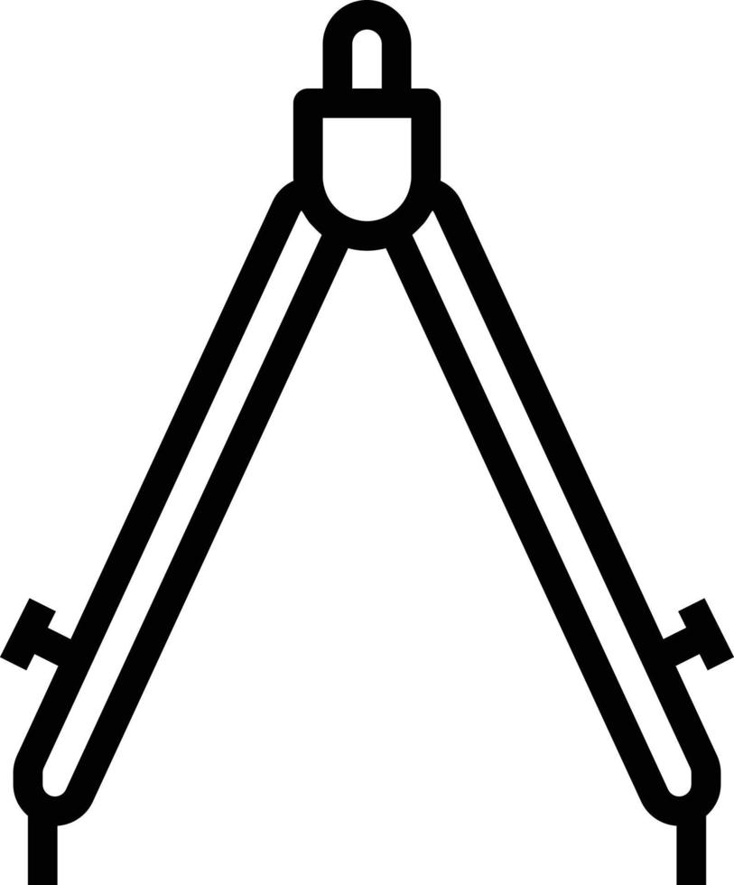 verdeler gereedschap schrijfbehoeften - schets icoon vector