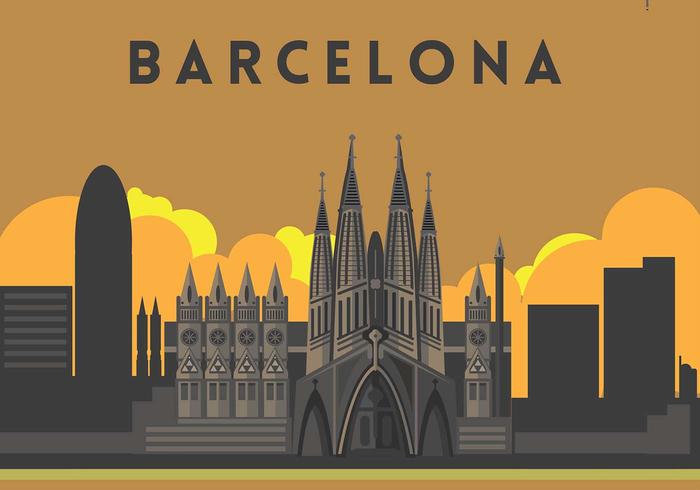 Sagrada Familia Illustratie Vector