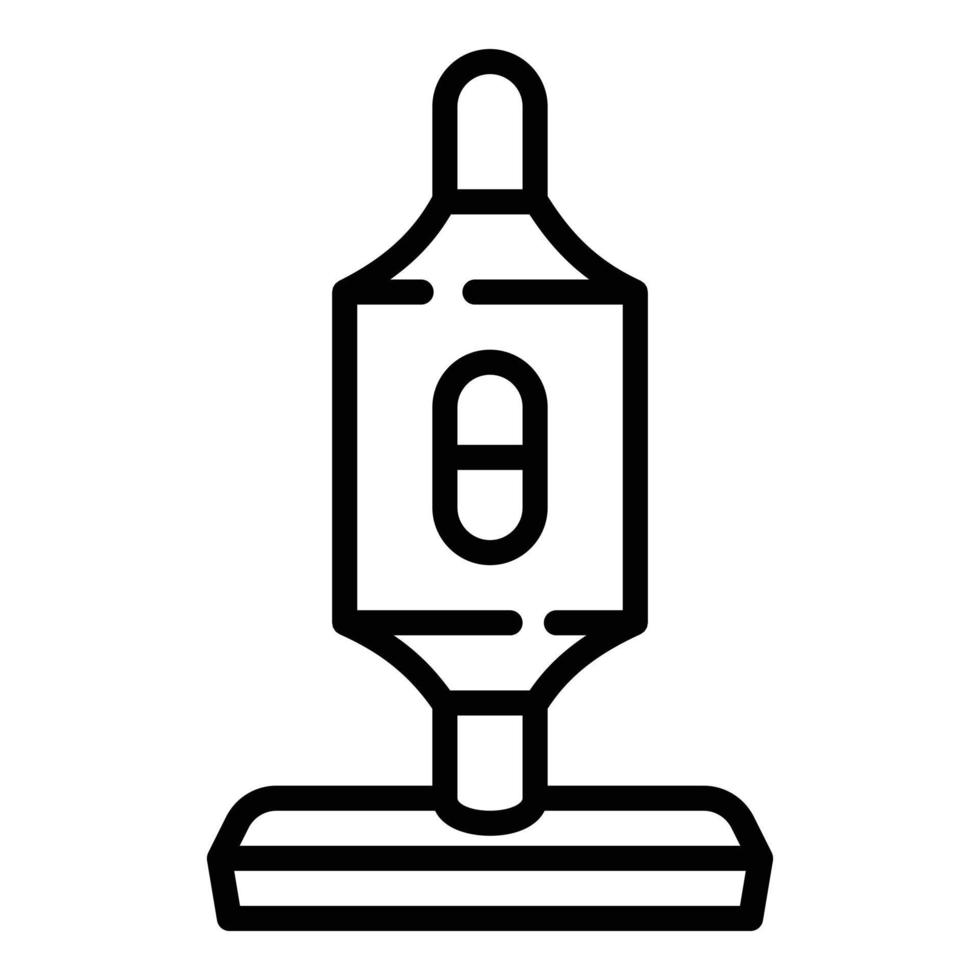 industrieel vacuüm schoonmaakster icoon, schets stijl vector