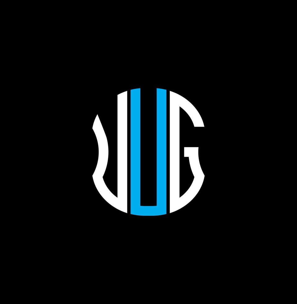 uug brief logo abstract creatief ontwerp. uug uniek ontwerp vector