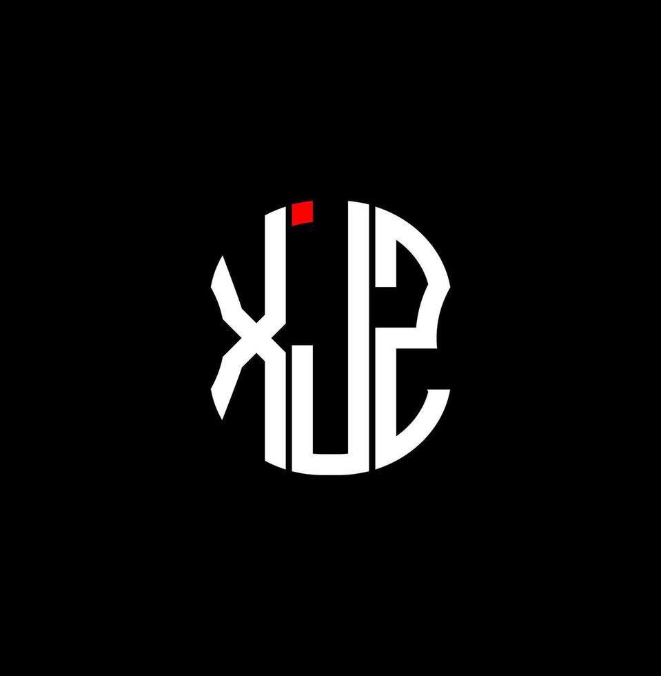 xjz brief logo abstract creatief ontwerp. xjz uniek ontwerp vector