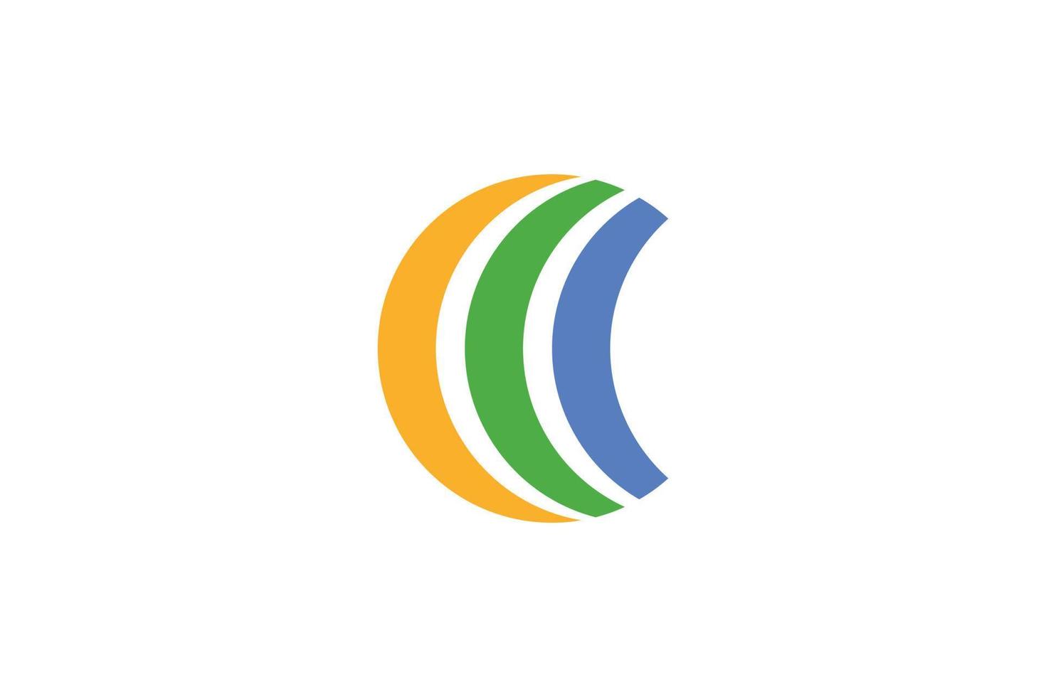 modern brief c logo vector