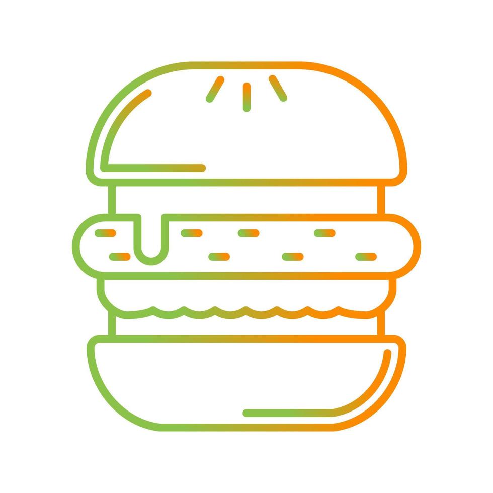 hamburger vector pictogram