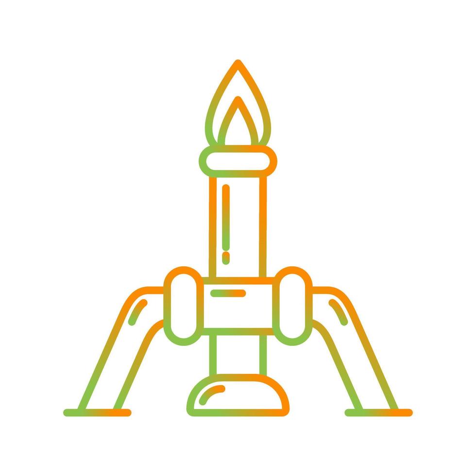 chemie kaarsen vector icoon