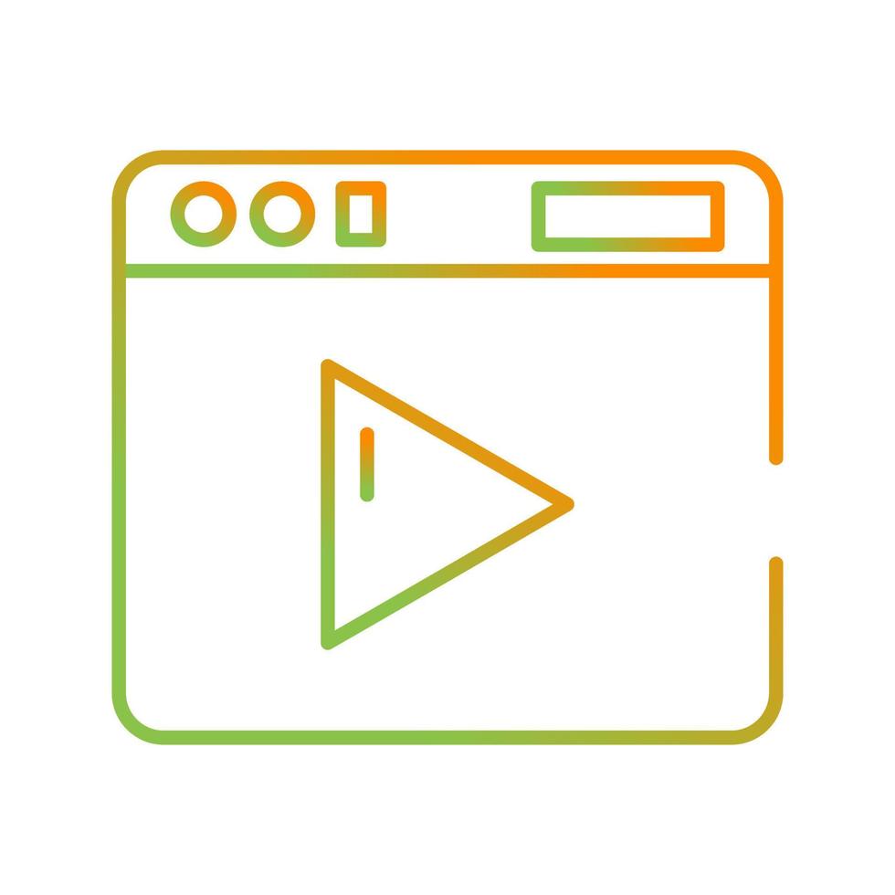 video vector icoon