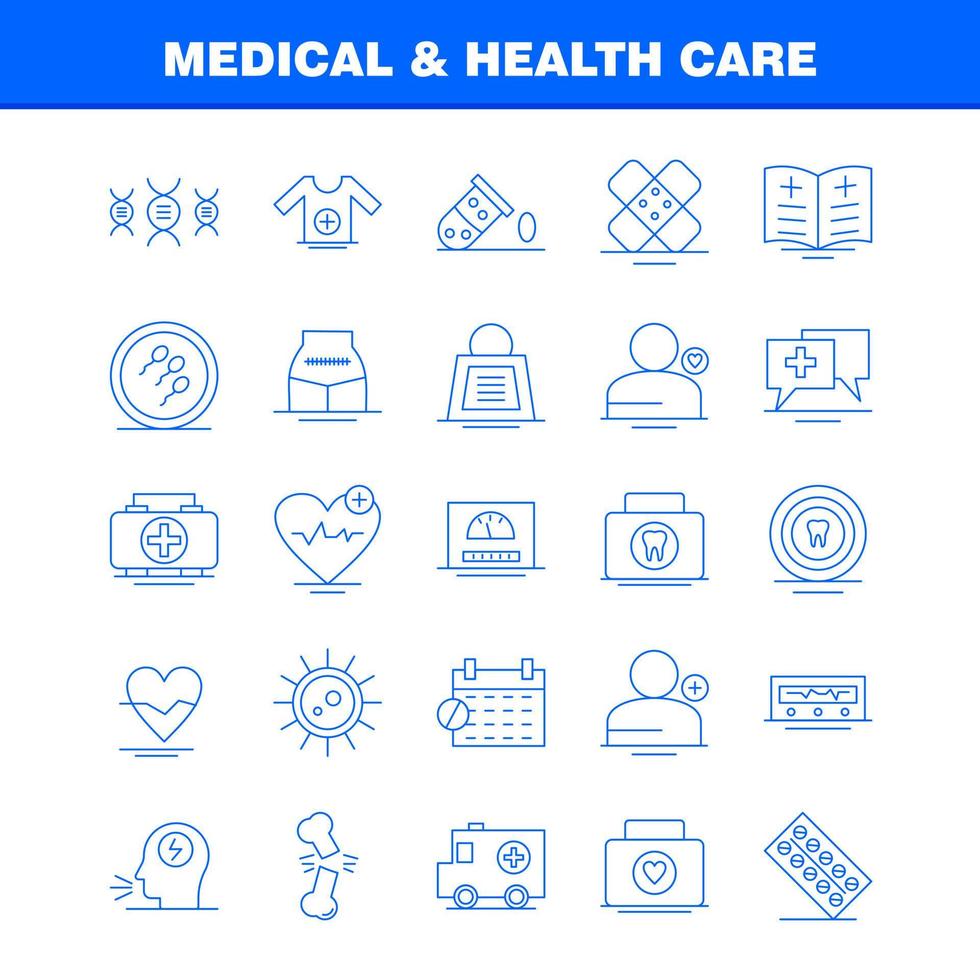 medisch en Gezondheid zorg lijn icoon voor web afdrukken en mobiel uxui uitrusting zo net zo ziekenhuis medisch chatten Gezondheid verband Gezondheid medisch ziekenhuis pictogram pak vector