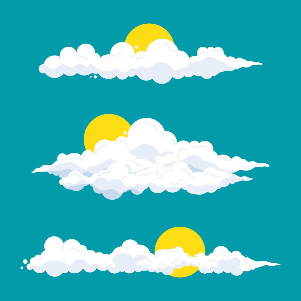 wolk cartoon vector ontwerp illustratie