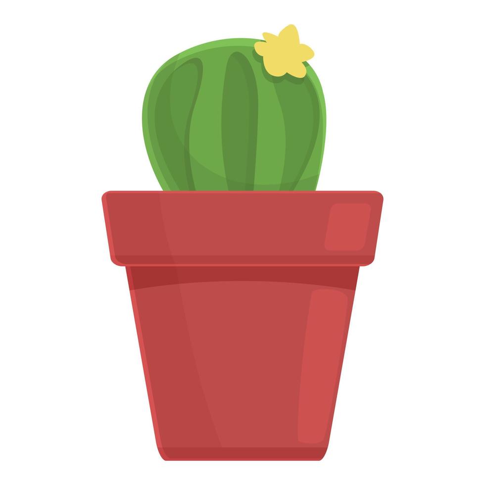 cactus pot icoon tekenfilm vector. zomer tuin vector