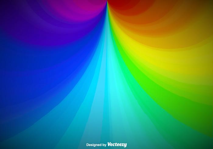 Vector Rainbow Template Background