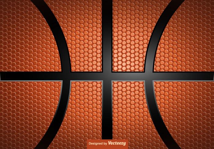 Vector Basketball Achtergrond van de Textuur