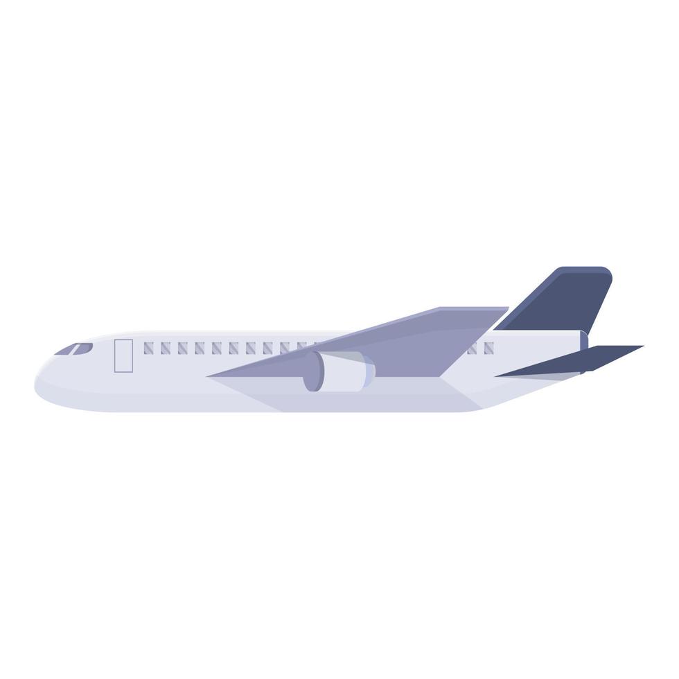 reizen vliegtuig icoon, tekenfilm stijl vector