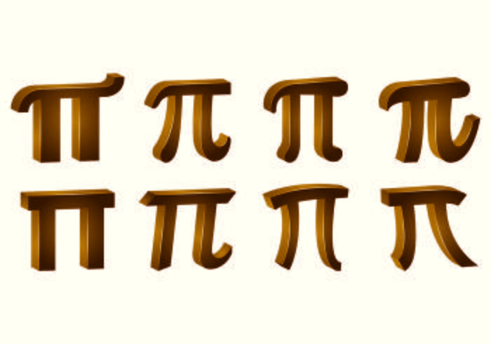 Pi-symboolvectoren vector