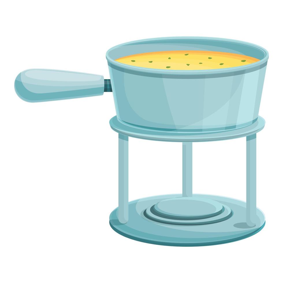 gas- voedsel pot icoon tekenfilm vector. keuken pan vector