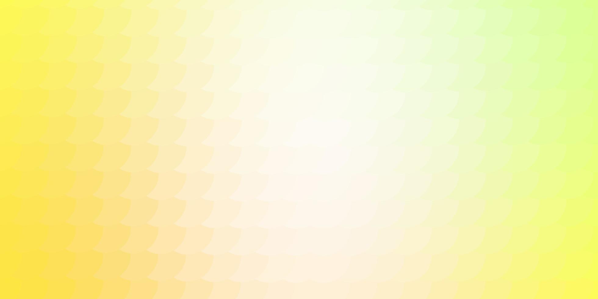 lichtgroene en gele textuur met cirkels. vector