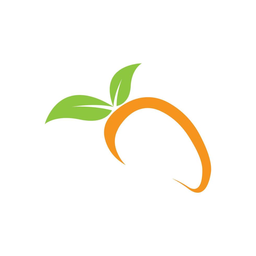 mango vector icoon. illustratie logo