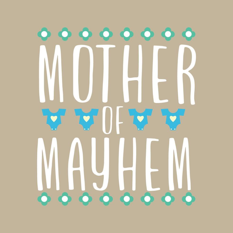 moederschap moeders dag kaart, t overhemd ontwerp, moeders leven, moederschap poster. grappig hand- getrokken schoonschrift tekst vector