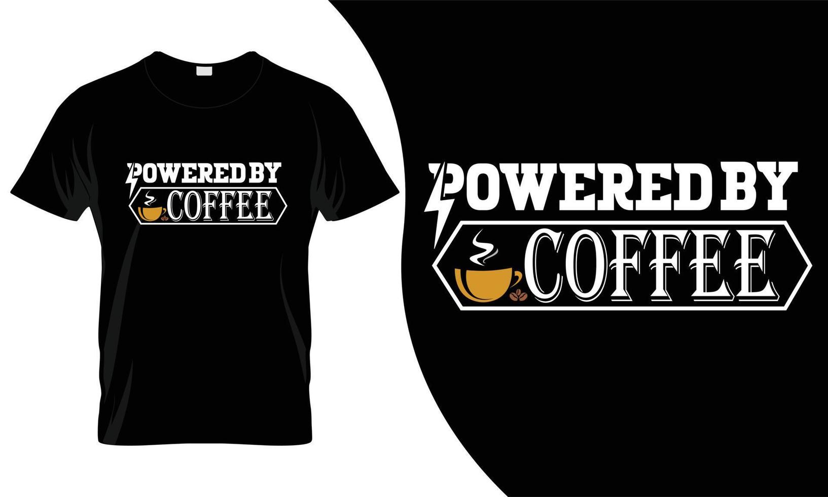 koffie t overhemd ontwerp. deze koffie t overhemd zou worden de het beste transactie voor iedereen. vector