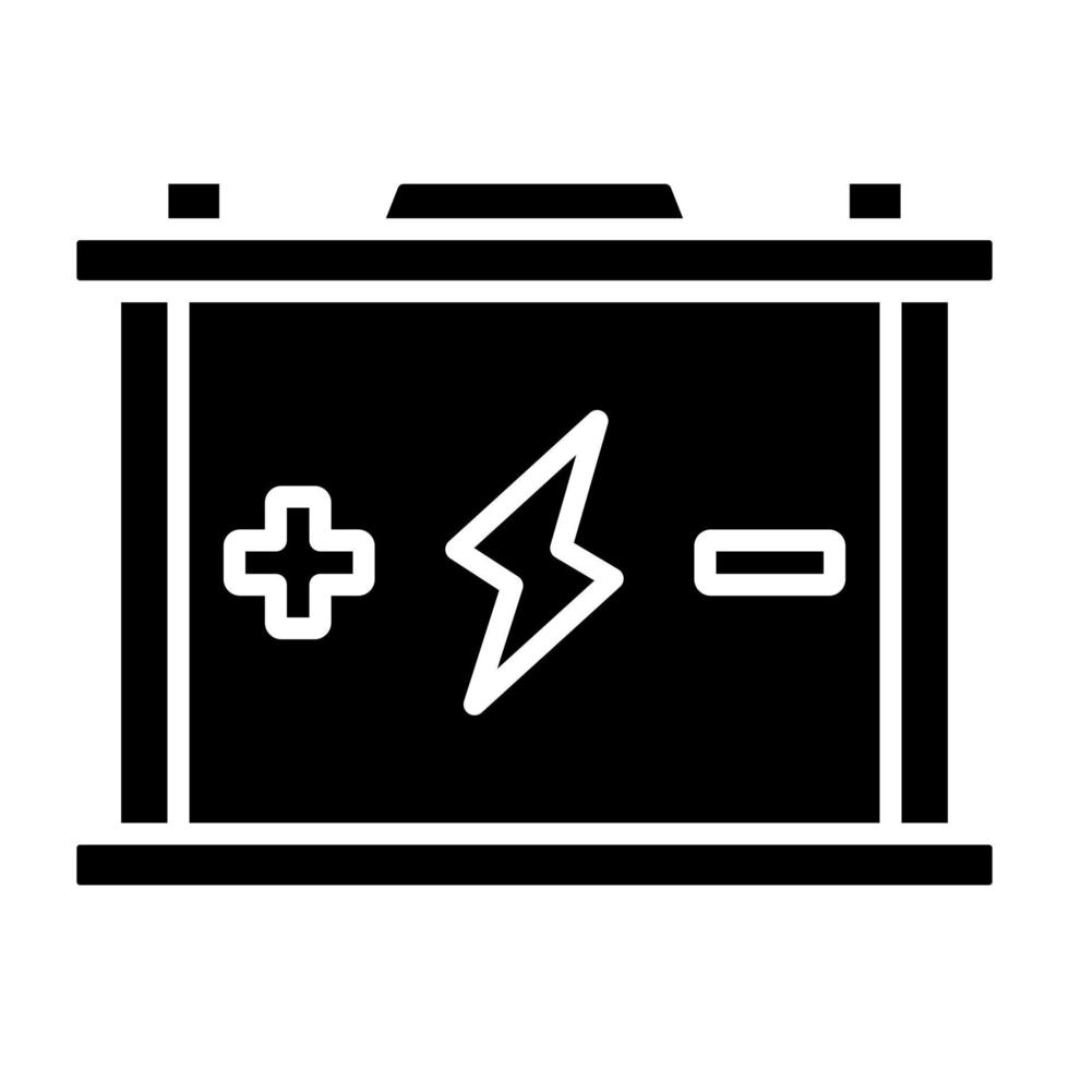 batterij pictogramstijl vector