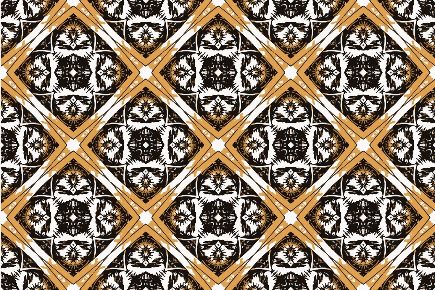 abstract naadloos patroon, ontworpen voor gebruik voor interieur,behang,stof,gordijn,tapijt,kleding,batik,satijn,achtergrond , illustratie, borduurwerk stijl. vector