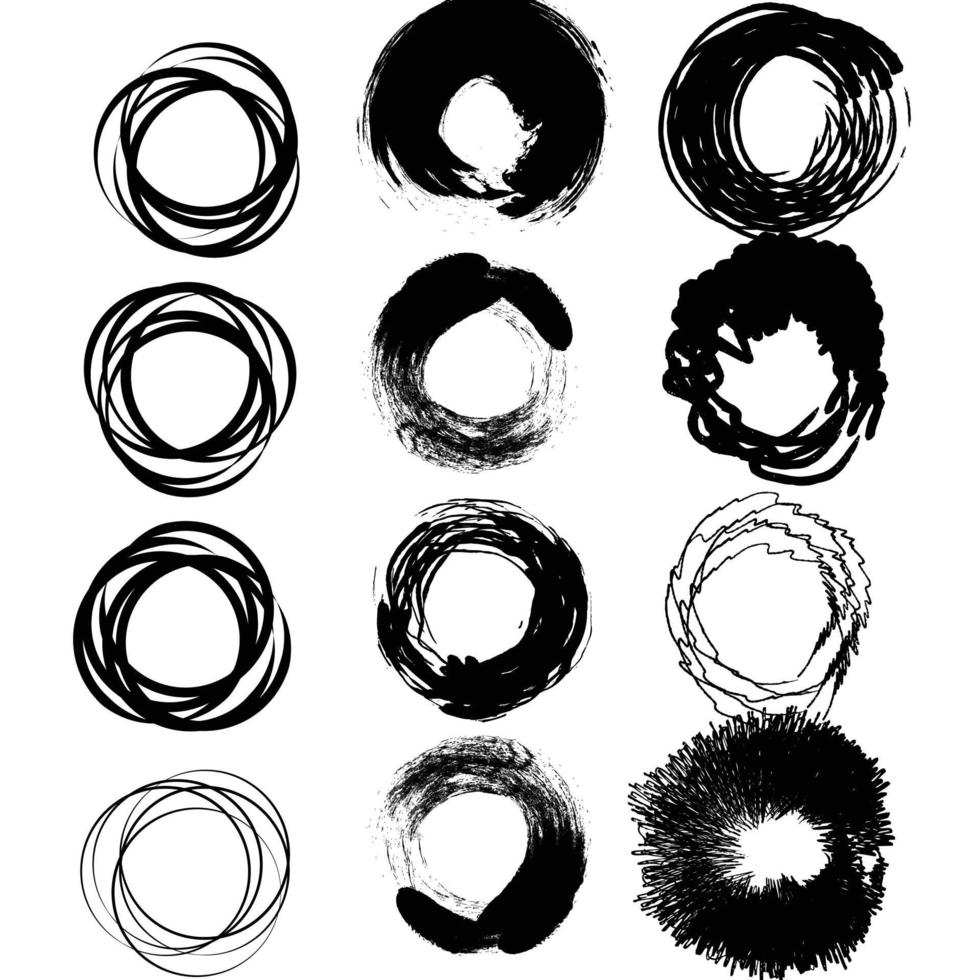 cirkel kunst ontwerp vector