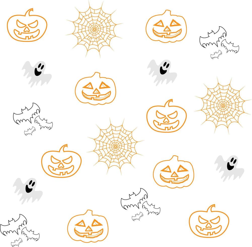 halloween verschrikking viering vector