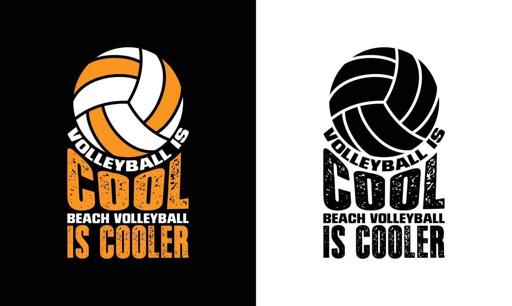 volleybal citaat t overhemd ontwerp, typografie vector