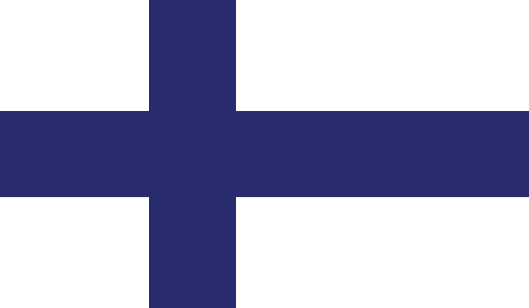 Finland vlag beeld vector