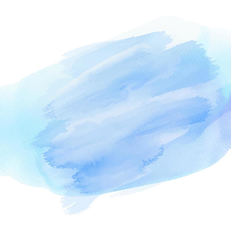 abstracte blauwe aquarel textuur achtergrond vector