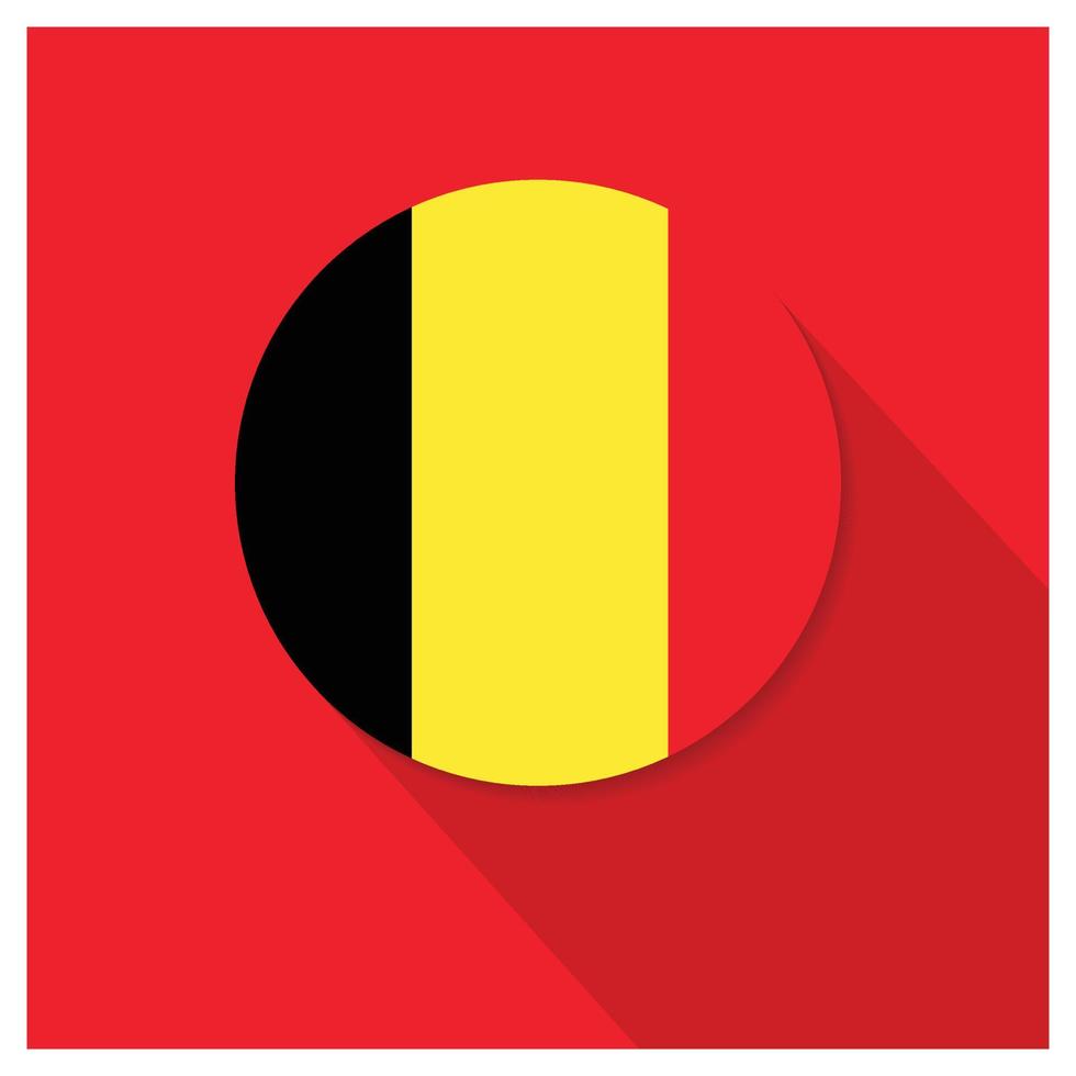 belgie vlag ontwerp vector