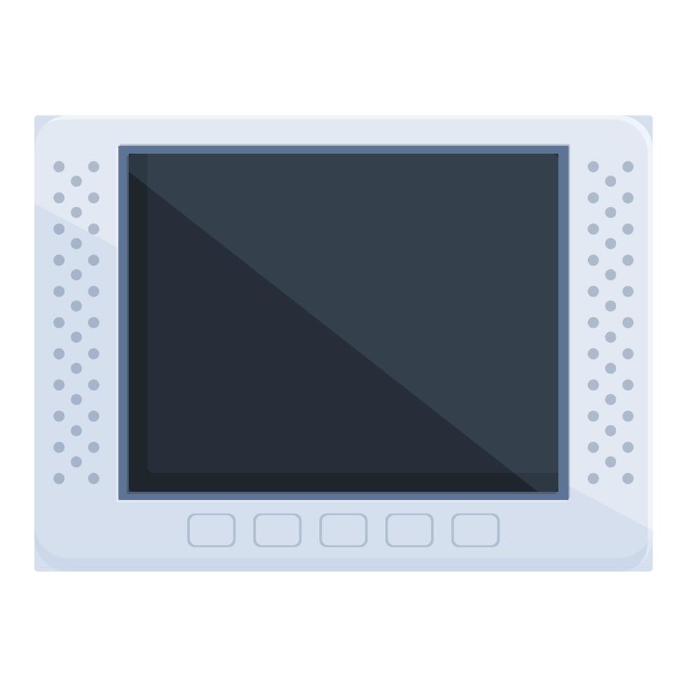 alarm intercom icoon tekenfilm vector. deur systeem vector